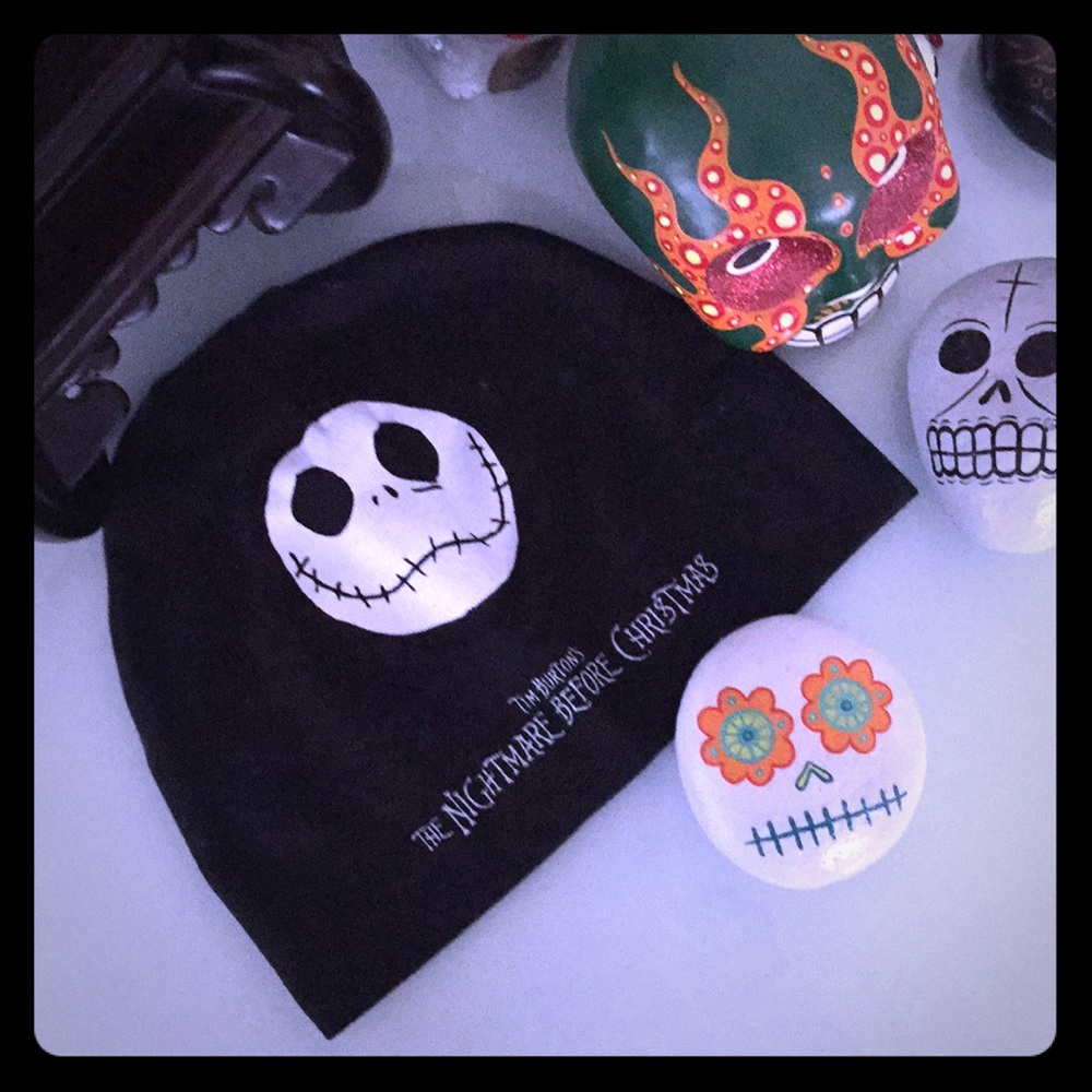 Nightmare Before Christmas Baby Beanie